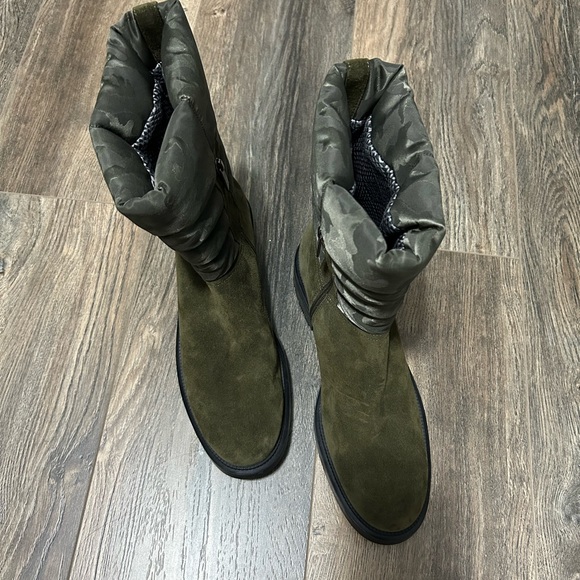 Lori Aquatalia Camofloge Nylon Boots.. (Brand NEW) - Picture 2 of 9
